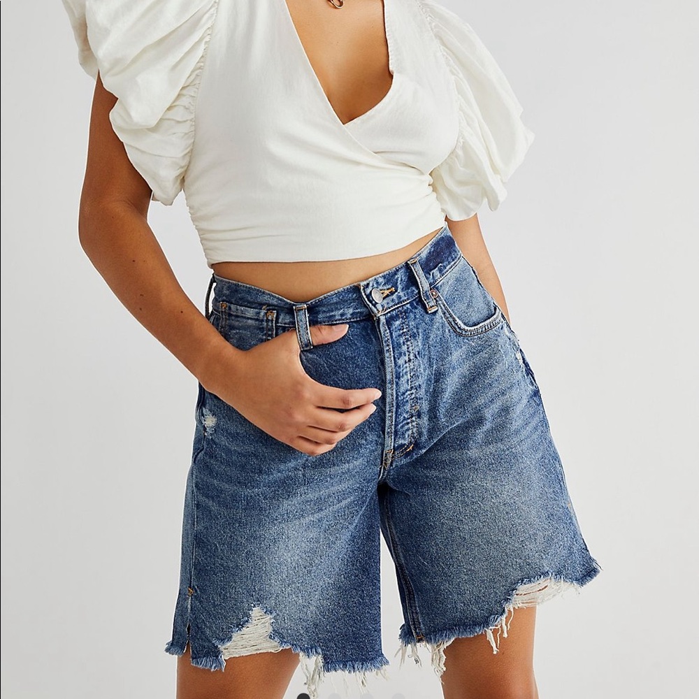 Free People CRVY Sequoia Shorts